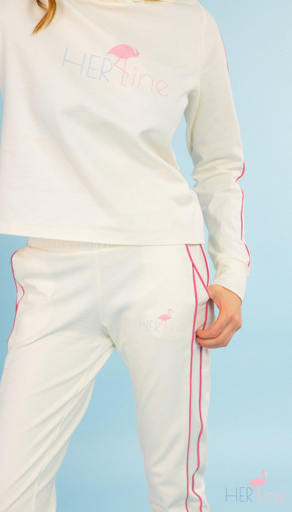 ECRU track pants